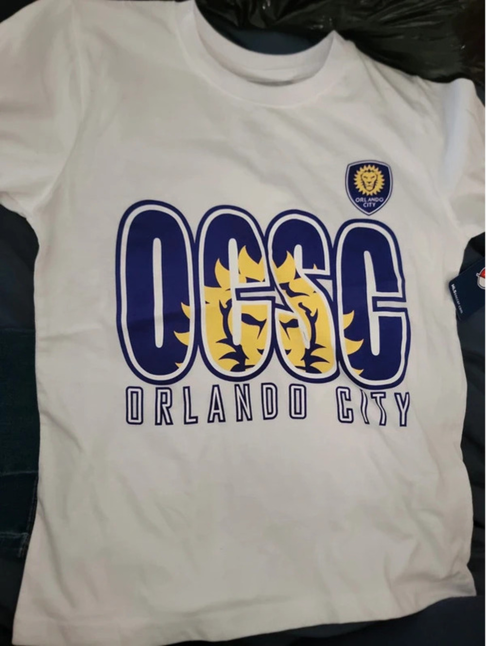 Boys size Medium 8/10 MLS Orlando city t shirt